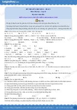 Đề thi giữa kì 2 Hóa 10 - Cánh diều - Đề số 2